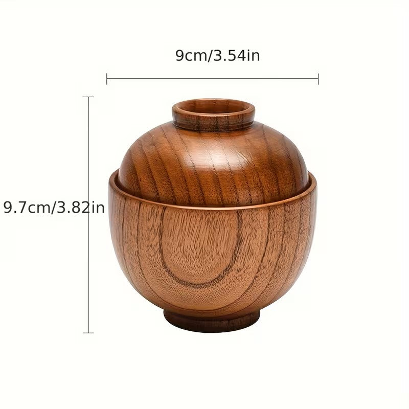 Дерев'яна миска з кришкою 230 мл Dimwood