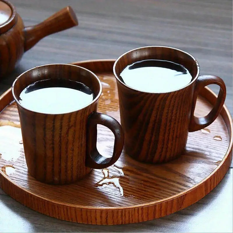 Дерев’яна еко-чашка з ручкою Dimwood
