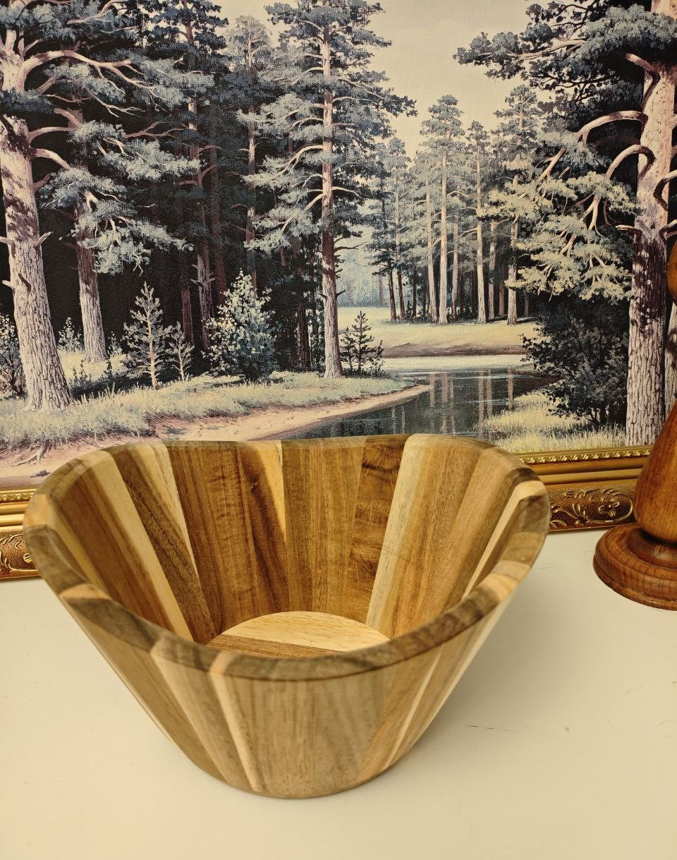Дерев’яна салатниця (боул) Dimwood
