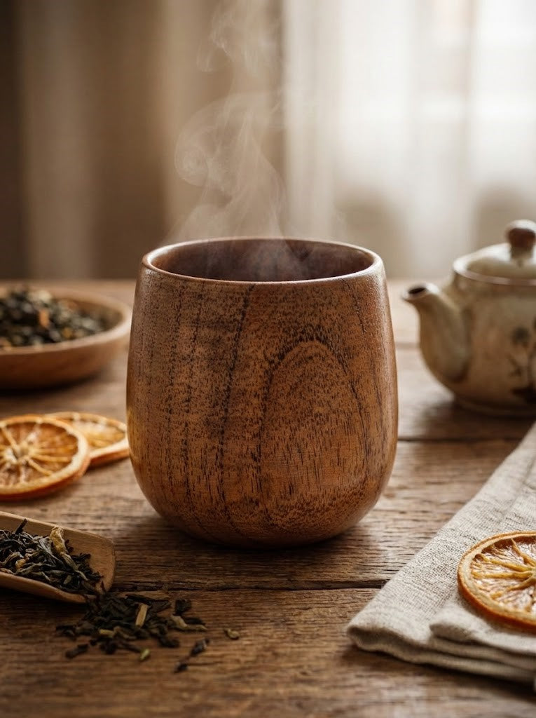 Дерев’яна чашка з гладкою текстурою Dimwood